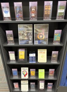 International Open Access Week display at the Main Library.